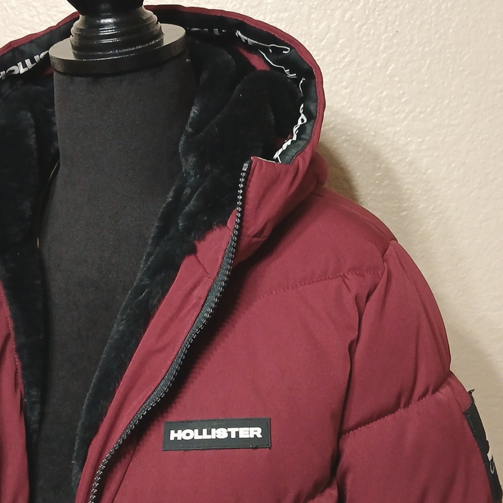 HOLLISTER PUFFER JACKET - Picture 2 of 10
